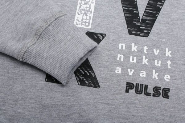 Світшот Маленькие люди 5 р.152 сірий 