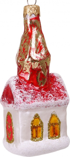 Декорация новогодняя Формовая игрушка в ассортименте 9 см 