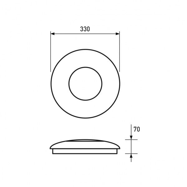 Світильник світлодіодний Eurolamp Smart Light Van Gogh із пультом ДК 36 Вт білий 3000-6500 К LED-SL-36W-N17(deco) 
