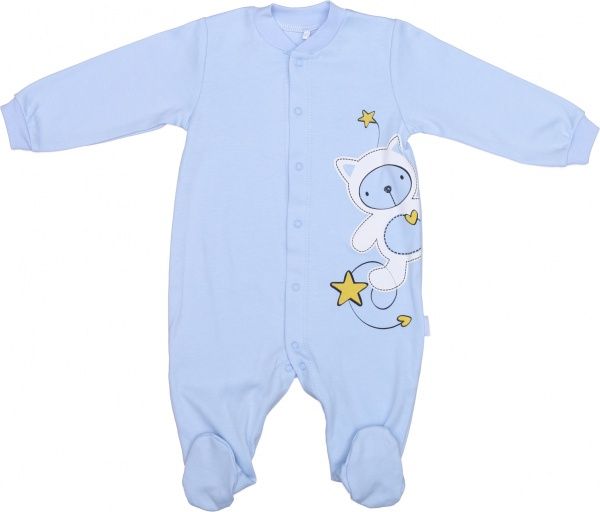 Комбінезон для хлопчика Bembi КБ77 р.68 блакитний 