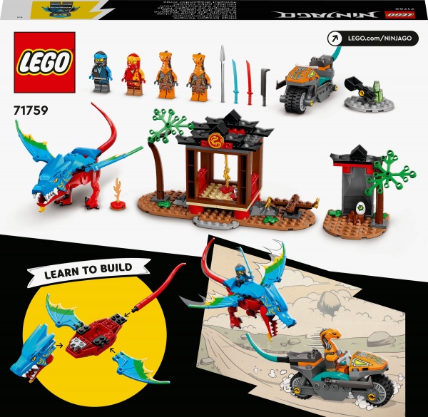 Конструктор LEGO NINJAGO Храм ніндзя-дракона 71759
