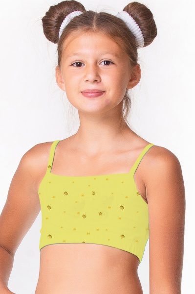 Топ KOSTA р.122–128 возраст от 6 лет желтый 2125-8