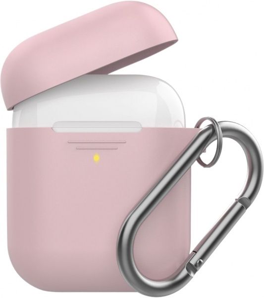 Чохол Promate GripCase для Apple AirPods pink 