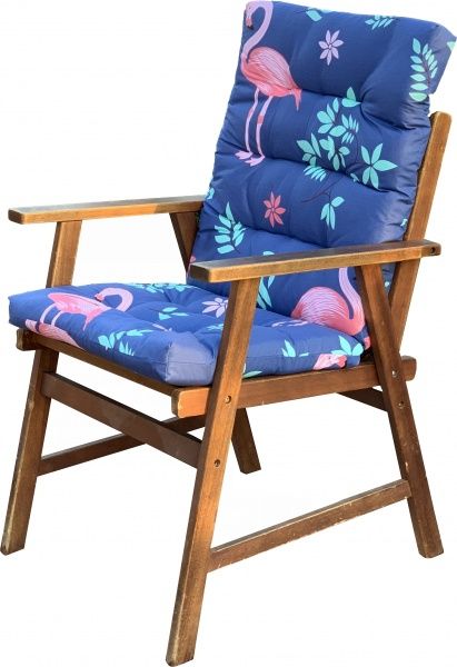 Матрас на кресло Flamingo blue 100x50x7