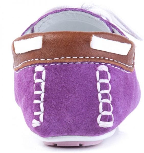 Пинетки детские MIRACLE р. 18 0-1-16-3 фиолетовый с коричневым 