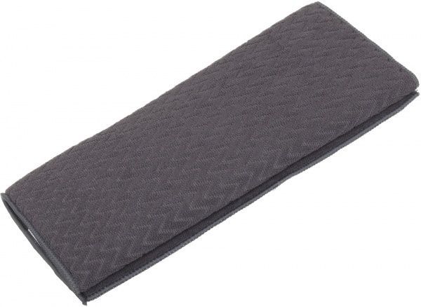 Килимок для сушіння посуду 38х50 см темно-сіра хвиля UP! (Underprice)