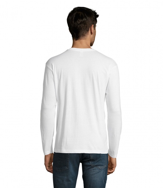 Футболка з довгим рукавом Sol's Monarch 11420102L р.L білий