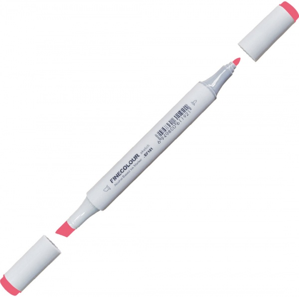 Маркер спиртовой FINECOLOUR Junior EF101-137 насыщенный красный 