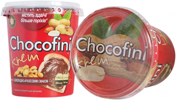 Паста Chocofini с шоколадно-арахисовым вкусом 400 г