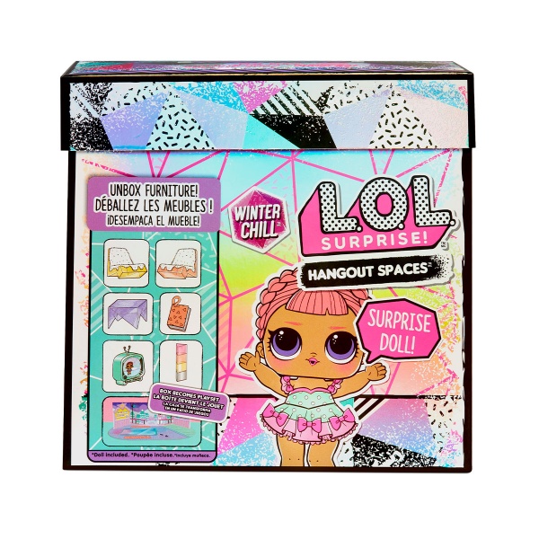 Ляльковий набір L.O.L. SURPRISE! Маленькі кімнатки_Крижаний куточок Фігуристки 576648