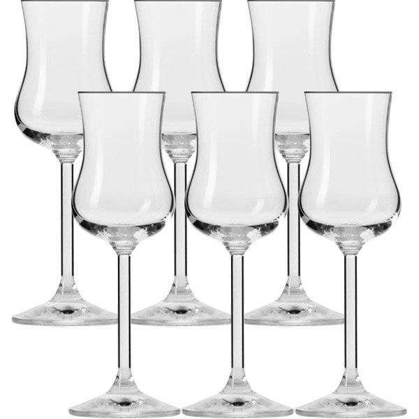 Набор бокалов для граппы Krosno Professional Simple 100 мл 6 шт