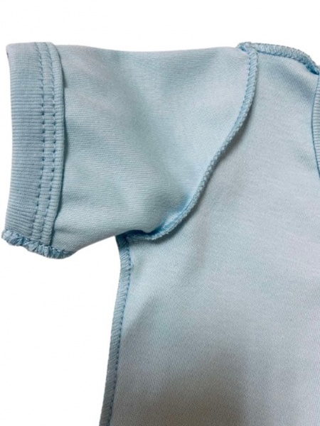 Боди детское для мальчика Bambinelli р.56 голубой Б303-1 