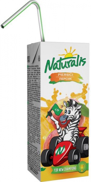 Нектар Naturalis персиковый 0,2л 