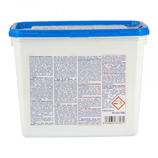 Капсулы для машинной стирки Mayeri Universal 36 шт. 
