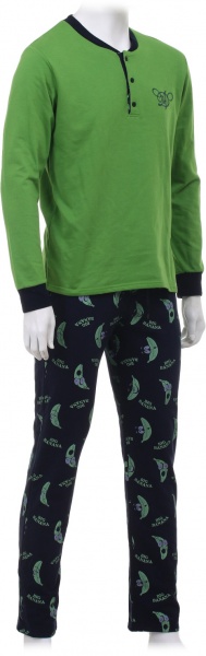 Піжама чоловіча Trio Andersen р. L зелений із синім