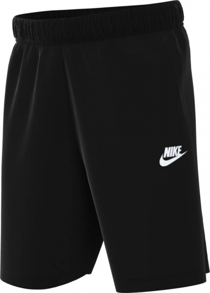 Шорты Nike K NSW CLUB FT SHORT LBR FD3015-010 р. S черный