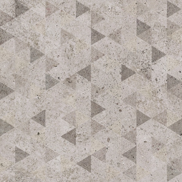 Плитка Ceramika Paradyz DARKSIDE GRYS TRIANGLE str. mat. 60X60 