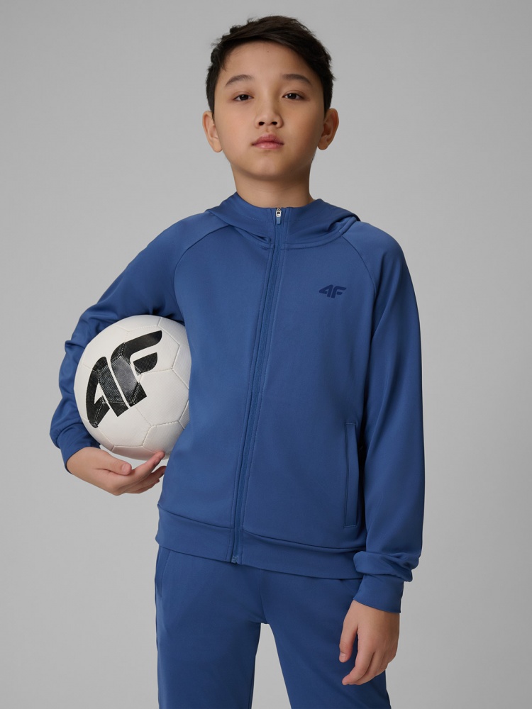 Джемпер 4F SWEATSHIRT FNK M690 4FJWSS26TFSWM690-31S р.140 голубой