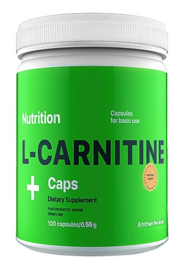Карнитин AB PRO L-CARNITINE 120 CAPS EntherMeal 