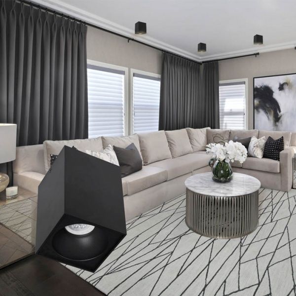 Светильник точечный LightMaster MLT105 50 Вт GU10 черный 