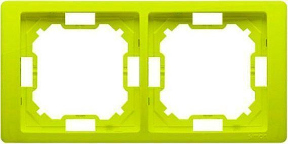 Рамка Basic двойная Neos Simon 20 IP фисташковый BMRC2/036