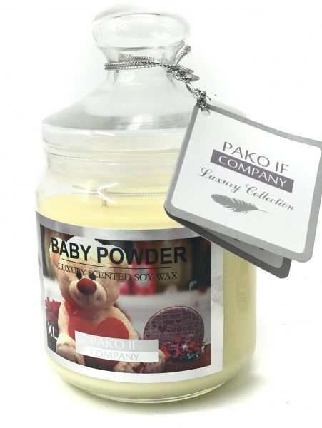 Свічка Luxury Collection аром. Дитяча пудра (XL) арт.404 Pako-If