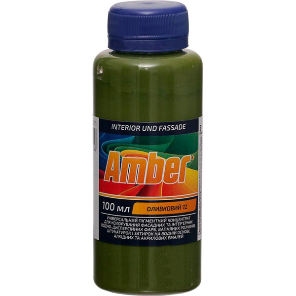 Колорант Amber оливковый 100 мл