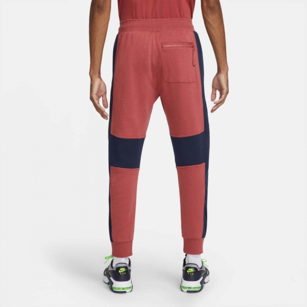 Штани Nike M NSW NIKE AIR BB FLC PANT DD6348-661 р. L бордовий