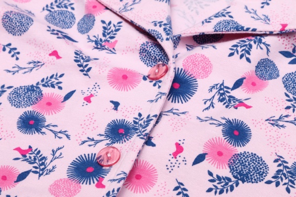 Пижама детская для девочек KOSTA 1431-7 р.134–140 розовый 