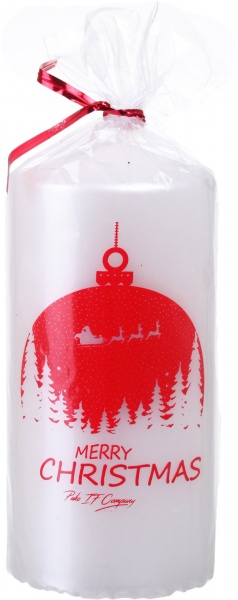 Свеча декоративная 60х130 елочное украшение Pako-If