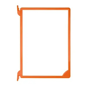 Рамка для системи Infoline RAL 2008 помаранчева формат A4 