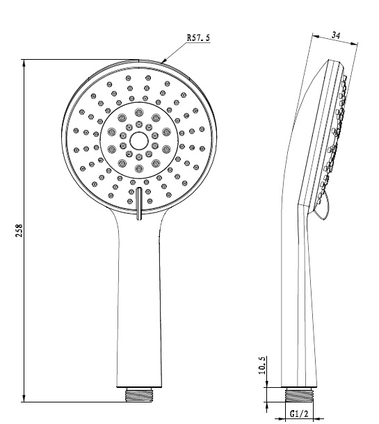 Набір змішувачів ScandiSPA Sif 4 в 1