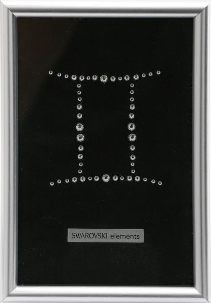 Композиция декоративная Знак зодиака Символ Близнецы 17x11 см 