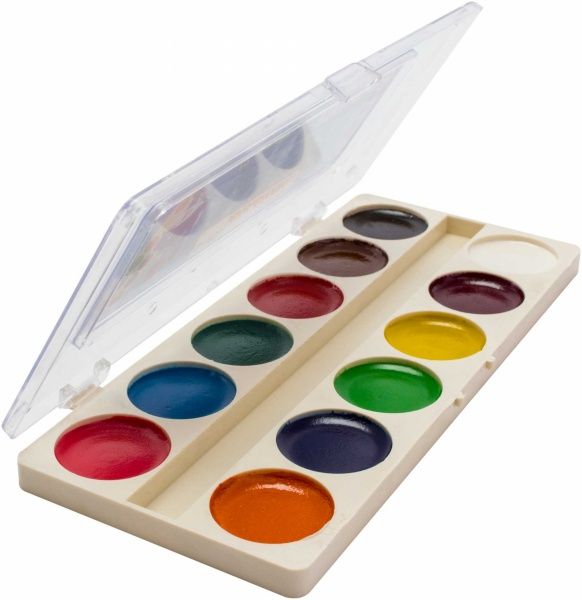 Акварель медова медові 12 кольорів Тетрада