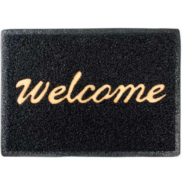 Коврик из ПВХ Велком 2106 черный 40х60 см