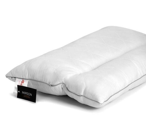 Подушка ортопедична DeLuxe EcoSoft Silver 565ортопедична 50х70 см (2200000625168) MirSon
