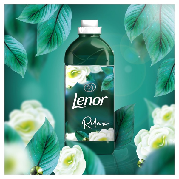 Кондиционер для белья Lenor Изумруд и цветок айвори 1,08 л