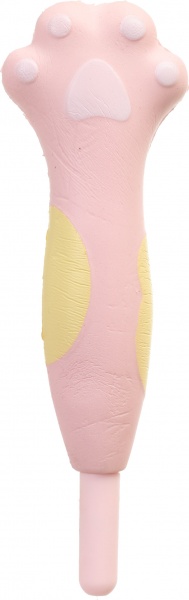 Ручка гелева М'яка лапка світло-рожева 