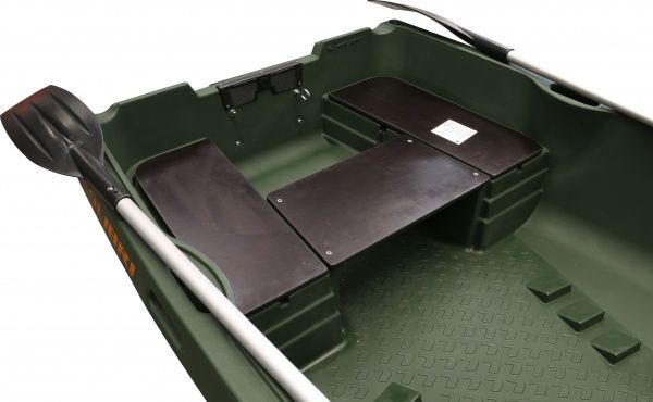 Моторная лодка пластиковая RKM-350 зеленая