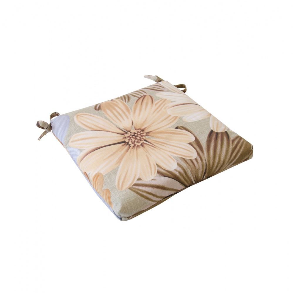Подушка на стул Vitan Полесье Ромашка 350х350 мм