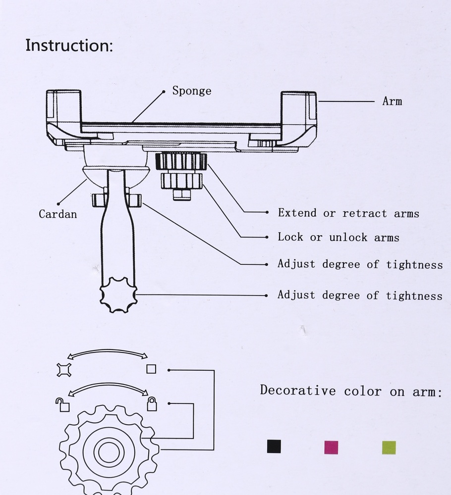 Держатель для телефона Feel Fit универсальный р.OS DT221