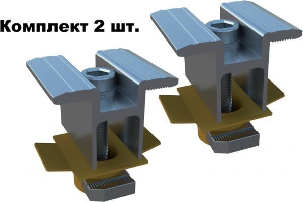 Крепеж 2 шт. Kripter t-uni Т-образный универсальный в сборе
