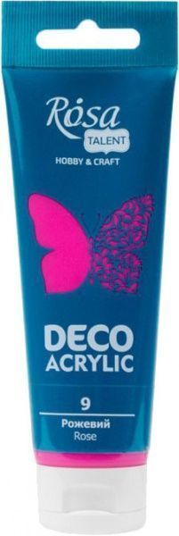 Фарба акрилова Рожева матова 322209 75 мл Rosa Talent