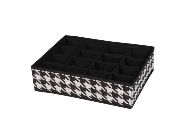 Органайзер складной Handy Home UC-68 Scotland 16 секций белый/черный 90x350x270 мм