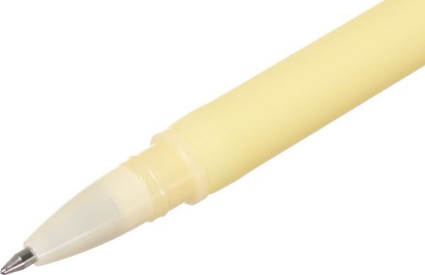 Ручка шариковая Мерцание звезды, желтый 