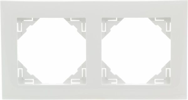 Рамка двухместная Efapel LOGUS универсальная белый 90920 TBR