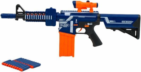 Іграшкова зброя Zecong Toys 10 м’яких куль 10 куль з присосками магазин 7054