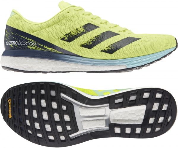 Кроссовки Adidas ADIZERO BOSTON 9 M H68740 р.UK 7,5 салатовый