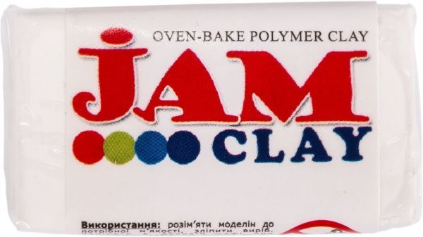 Пластика Jam Clay Зефир (Белый) 20 г 
