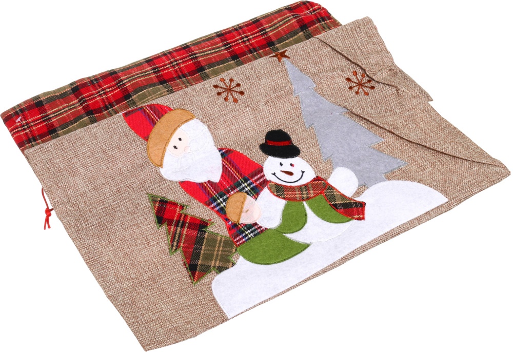 Мішок новорічний 45х70 см AAF518060